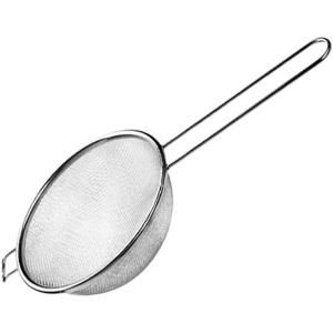 картинка Сито с ручкой; сталь нерж.; D=200, H=77, L=395мм; металлич. (04140874) Matfer от интернет-магазина Posuda-bar