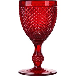картинка Бокал д/воды; стекло; 280мл; H=16, 5см; красный (01050377) Vista Alegre от интернет-магазина Posuda-bar