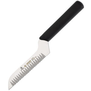 картинка Нож д/декорации; сталь нерж., пластик; H=10, L=255/135, B=38мм; черный, металлич. (04070487) Matfer от интернет-магазина Posuda-bar