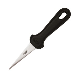 картинка Нож д/устриц; сталь нерж.; L=15см; черный, металлич. (04070378) Paderno от интернет-магазина Posuda-bar
