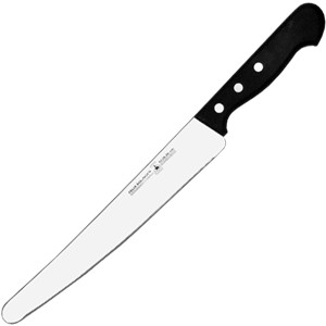 картинка Нож кондитерский «Глория»; сталь; L=39/26, B=3см; черный, металлич. (04070504) Felix от интернет-магазина Posuda-bar