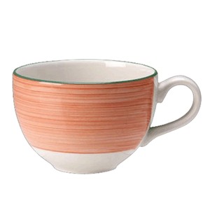 картинка Чашка чайная «Рио Пинк»; фарфор; 227мл; D=9, H=6, L=12см; белый, розов. (03140714) Steelite от интернет-магазина Posuda-bar