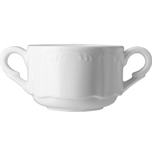картинка Бульонная чашка «В. Виена»; фарфор; 300мл; D=100, H=65, L=160мм; белый (03120315) Tognana от интернет-магазина Posuda-bar