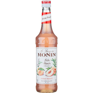 картинка Сироп Белый персик «Монин»; стекло; 0, 7л; D=7, H=31см (05033410) Monin от интернет-магазина Posuda-bar