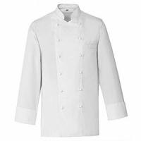 картинка Куртка поварская, р. 46 б/пуклей; полиэстер, хлопок; белый (04143154) Greiff от интернет-магазина Posuda-bar