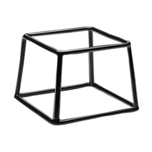 картинка Подставка; металл, резина; H=12, 7, L=17, 8, B=15, 2см; черный (04150606) Steelite от интернет-магазина Posuda-bar
