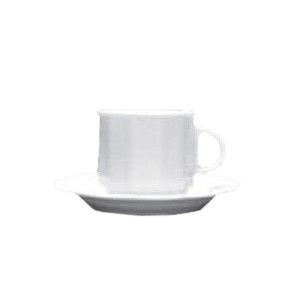 картинка Чашка «Меркури»; фарфор; 100мл; D=62, H=50мм; белый (09101131) Lubiana от интернет-магазина Posuda-bar