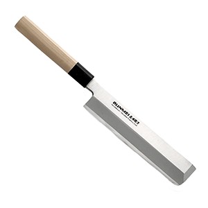 картинка Нож д/овощей «Усуба»; сталь, пластик; L=18см; бежев., металлич. (04071710) Matfer от интернет-магазина Posuda-bar