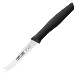 картинка Нож д/сыра «Нова»; сталь нерж., полипроп.; L=215/105, B=15мм; черный, металлич. (04071042) Arcos от интернет-магазина Posuda-bar