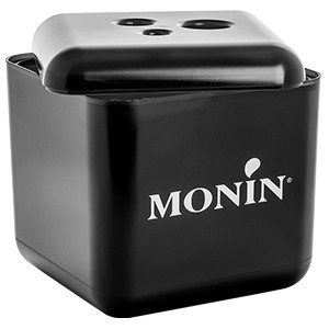картинка Емкость д/льда «Монин»; H=17, L=19, B=19см; черный (02100200) Monin от интернет-магазина Posuda-bar