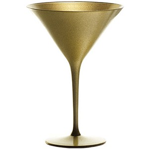 картинка Кокт. рюмка «Олимпик»; хр.стекло; 240мл; D=11, 6, H=17, 2см; золотой (01030750) Stoelzle от интернет-магазина Posuda-bar