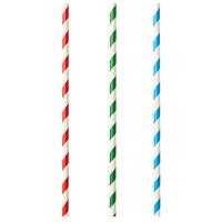 картинка Трубочки[100шт]; бумага; D=8, L=210мм; разноцветн. (06030202) Papstar от интернет-магазина Posuda-bar