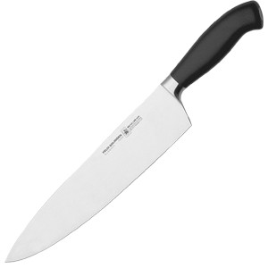картинка Нож поварской «Платинум»; сталь; L=38/26, B=5см; черный, металлич. (04070842) Felix от интернет-магазина Posuda-bar