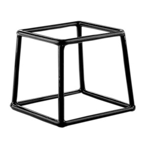 картинка Подставка; металл, резина; H=15, 2, L=17, 8, B=15, 2см; черный (04150611) Steelite от интернет-магазина Posuda-bar