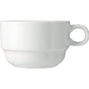картинка Чашка чайная «Акапулько»; фарфор; 250мл; D=94, H=118, B=61мм; белый (03140300) Tognana от интернет-магазина Posuda-bar
