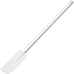 картинка Лопатка кухонная (до 70 С) «Экзогласс»; силикон, пластик; L=35/11, B=8см; белый (04110812) Matfer от интернет-магазина Posuda-bar