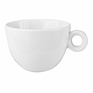 картинка Чашка чайная «Это»; фарфор; 190мл; H=60, L=115мм; белый (03140605) Lubiana от интернет-магазина Posuda-bar