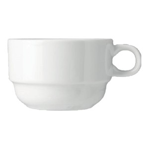картинка Чашка чайная «Акапулько»; фарфор; 185мл; D=80, H=100, B=61мм; белый (03140331) Tognana от интернет-магазина Posuda-bar