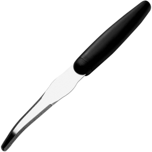 картинка Нож д/грейпфрута; сталь нерж., полипроп.; L=22см; металлич., черный (02060250) Matfer от интернет-магазина Posuda-bar