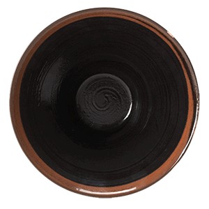 картинка Салатник «Кото»; фарфор; 118мл; D=10, H=6см; черный, коричнев. (03031418) Steelite от интернет-магазина Posuda-bar