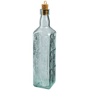 картинка Бутылка д/масла с пробкой «Фиори»; стекло; 0, 575л; H=30, L=6, B=6см; прозр. (03171030) Bormioli Rocco от интернет-магазина Posuda-bar