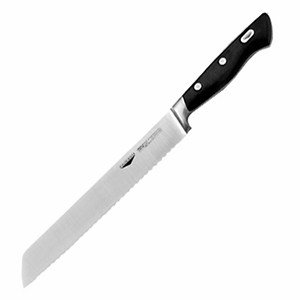 картинка Нож д/хлеба; L=20см; черный, металлич. (04070542) Paderno от интернет-магазина Posuda-bar