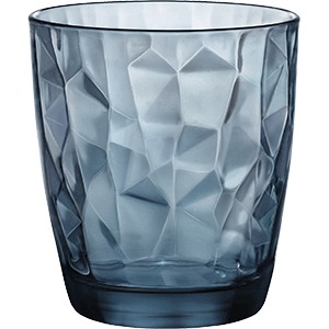 картинка Олд Фэшн «Даймонд»; стекло; 385мл; D=91, H=103мм; синий (01020715) Bormioli Rocco от интернет-магазина Posuda-bar