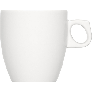 картинка Чашка чайная «Димэншен»; фарфор; 250мл; белый (03140133) Bauscher от интернет-магазина Posuda-bar