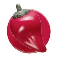 картинка Пукли «Красный перец»[12шт]; пластик; D=15мм; красный, зелен. (04143708) Greiff от интернет-магазина Posuda-bar