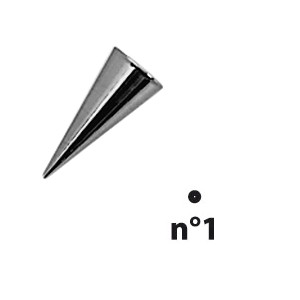 картинка Насадка конд. д/декора №1 D=0. 8мм; сталь; D=0, 8мм (04146435) Matfer от интернет-магазина Posuda-bar