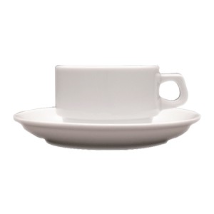 картинка Чашка чайная «Кашуб-хел»; фарфор; 200мл; D=85, H=55, L=110мм; белый (03140311) Lubiana от интернет-магазина Posuda-bar