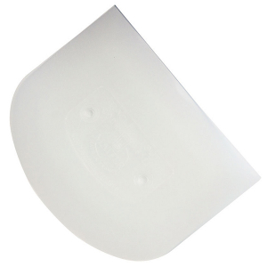 картинка Шпатель кондит.; пластик; L=10, B=12см; белый (04142530) Matfer от интернет-магазина Posuda-bar