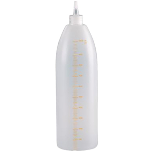 картинка Бутылка мерная с носиком; полиэтилен; 1л; матовый (03101022) Martellato от интернет-магазина Posuda-bar