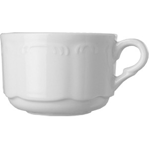 картинка Чашка кофейная «В. Виена»; фарфор; 80мл; D=65, H=45, L=90мм; белый (03130334) Tognana от интернет-магазина Posuda-bar