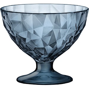 картинка Креманка «Даймонд»; стекло; 220мл; D=102, H=86мм; синий (01130251) Bormioli Rocco от интернет-магазина Posuda-bar