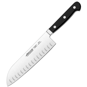 картинка Нож поварской «Класика»; сталь нерж., полиоксиметилен; L=305/180, B=44мм; черный, металлич. (04072420) Arcos от интернет-магазина Posuda-bar