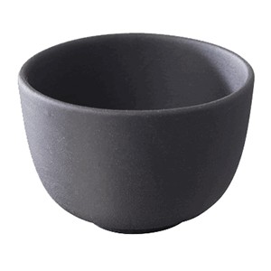 картинка Салатник «Базальт»; керамика; 35мл; D=49, H=35мм; черный, матовый (03031413) Revol от интернет-магазина Posuda-bar