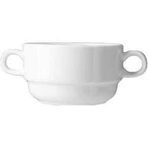 картинка Бульонная чашка «Акапулько»; фарфор; 300мл; D=105, H=60мм; белый (03120335) Tognana от интернет-магазина Posuda-bar