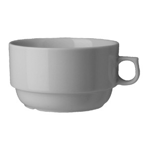 картинка Чашка чайная «Прага»; фарфор; 330мл; D=10, H=6, L=12см; белый (03140330) G. Benedikt Karlovy Vary от интернет-магазина Posuda-bar