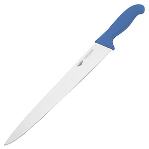 картинка Нож д/нарезки мяса; L=30см; синий, металлич. (04072001) Paderno от интернет-магазина Posuda-bar