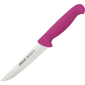 картинка Нож кухонный «2900»; сталь нерж., полипроп.; L=250/130, B=23мм; фиолет., металлич. (04072493) Arcos от интернет-магазина Posuda-bar