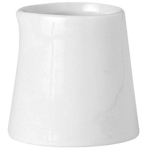 картинка Сливочник «Симплисити Вайт»; фарфор; 30мл; H=45, L=33, B=5мм; белый (03170605) Steelite от интернет-магазина Posuda-bar