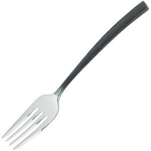картинка Вилка столовая; сталь нерж.; L=20, 9см; металлич., черный (03112296) Chef&sommelier от интернет-магазина Posuda-bar