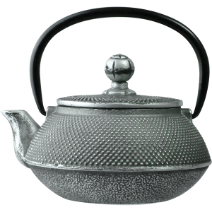 картинка Чайник с ситечком; чугун; 0, 65л; D=70, H=94, L=145мм; черный (03150445) Prohotel от интернет-магазина Posuda-bar
