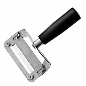 картинка Нож д/чистки дыни и тыквы; сталь, пластик; L=6, B=10см; черный, металлич. (04070435) Paderno от интернет-магазина Posuda-bar