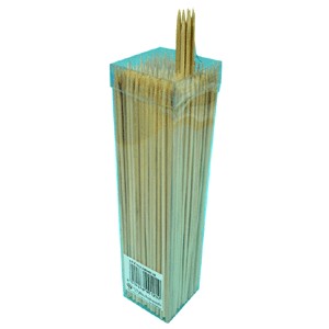 картинка Шампурчики[250шт]; бамбук; L=200, B=3мм; бежев. (06080105) Ims от интернет-магазина Posuda-bar