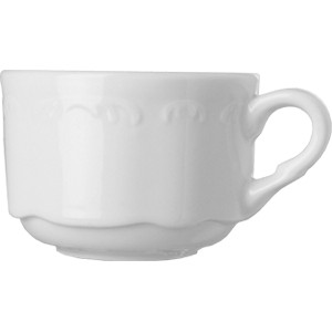 картинка Чашка кофейная «В. Виена»; фарфор; 160мл; D=75, H=55, L=105мм; белый (03130335) Tognana от интернет-магазина Posuda-bar