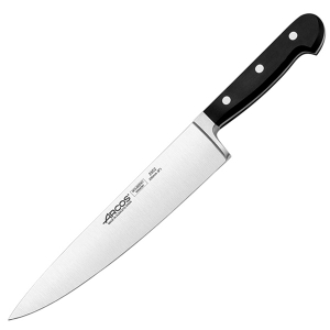 картинка Нож поварской «Класика»; сталь нерж., полиоксиметилен; L=363/230, B=45мм; черный, металлич. (04072414) Arcos от интернет-магазина Posuda-bar