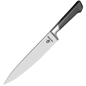 картинка Нож поварской; сталь, пластик; L=350/215, B=45мм; металлич., серый (04071257) Matfer от интернет-магазина Posuda-bar