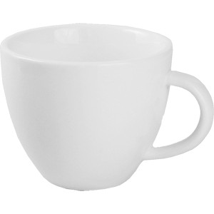 картинка Чашка чайная «Кунстверк»; фарфор; 200мл; D=83, H=62, L=108мм; белый (03140598) Kunstwerk от интернет-магазина Posuda-bar
